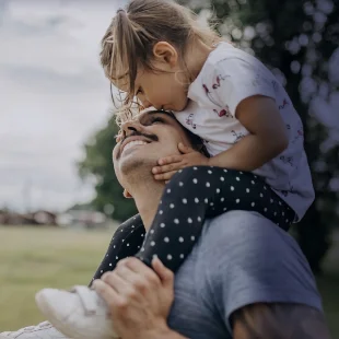 Father and daughter